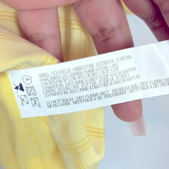 Revolve Capulet Yellow Keyla Crop Top NWT Size L - Picture 7 of 9